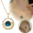 Collar Saturno & Estrellas