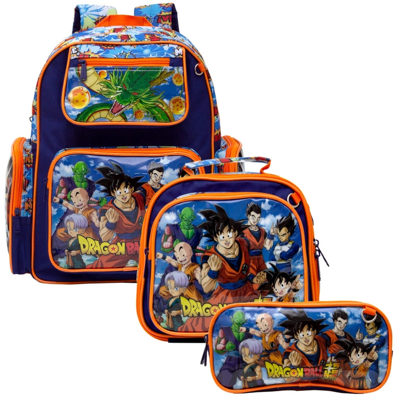 Kit Morral Escolar Dragon Ball