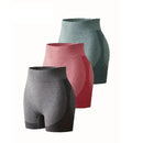 Kit 3 Shorts Fitness Top - Levanta Glúteos