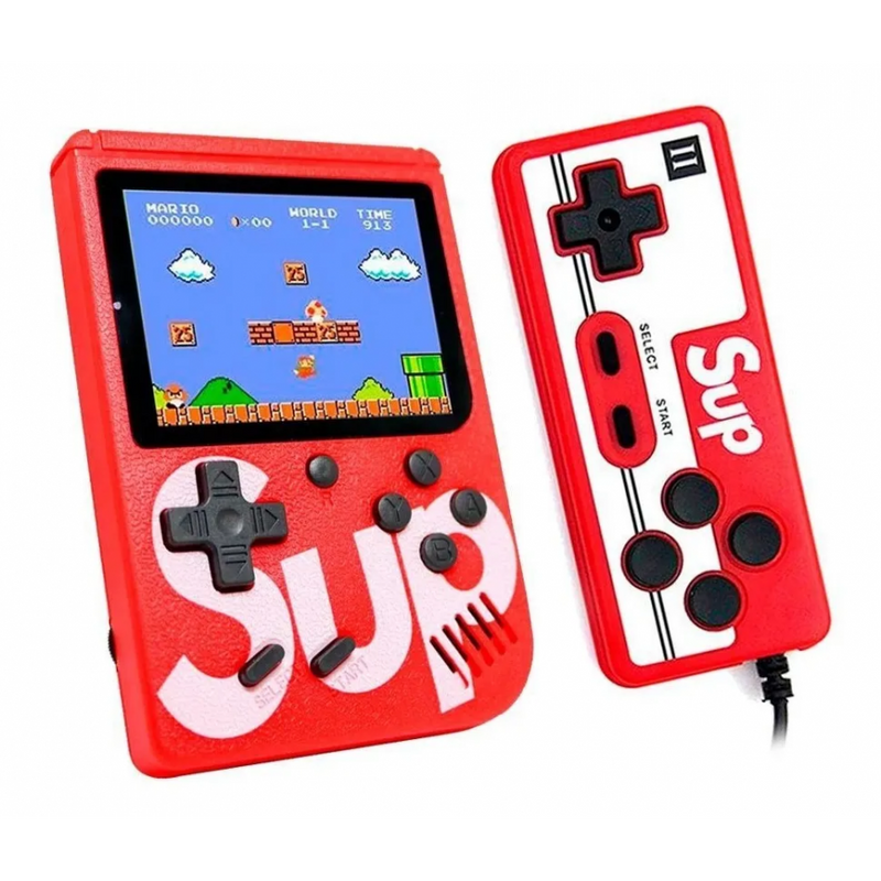 Mini Consola Portátil 400 Juegos - Con Control De Juegos