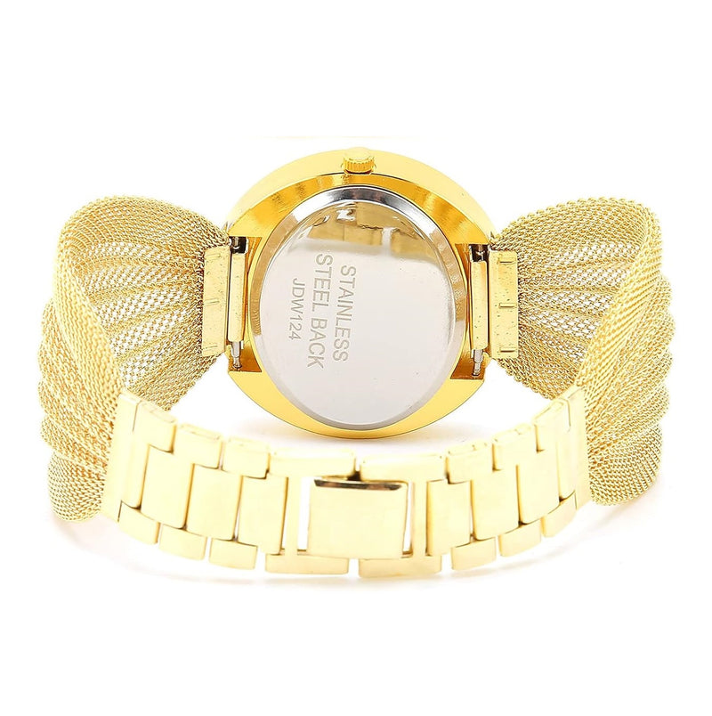 Reloj Dorado Estilo Lujo para Mujer