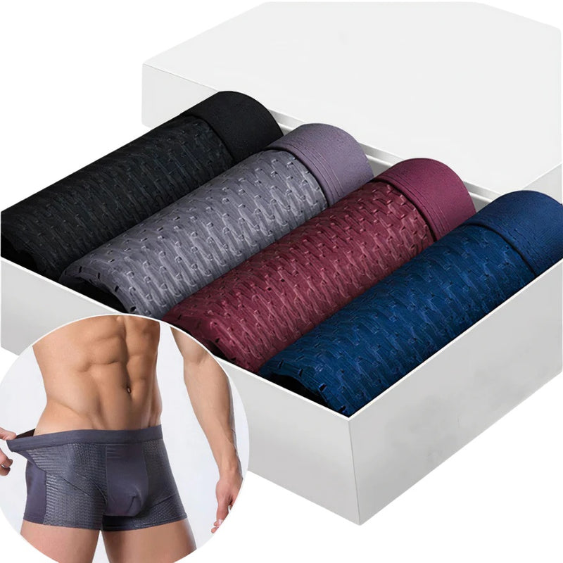 Kit de Calzoncillos Bóxer Transpirables Climafit