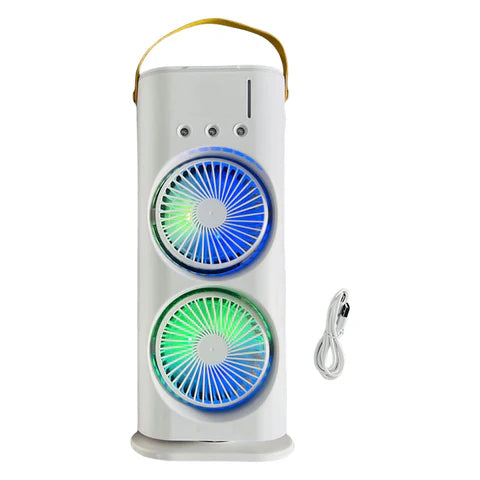 Ventilador de Pulverización Doble de Torre con Humidificador
