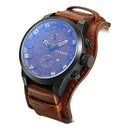 Reloj Curren Café Cuero