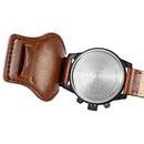 Reloj Curren Café Cuero