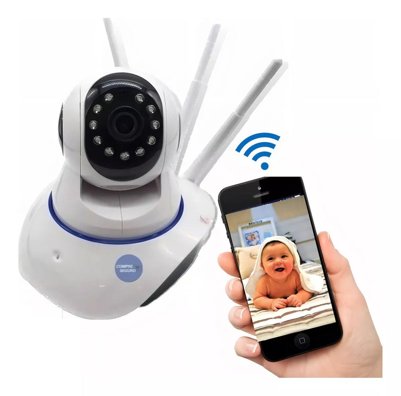 Cámara de Seguridad WIFI 3 Antenas