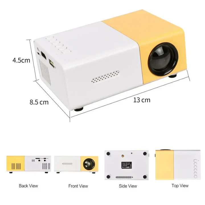 Mini Proyector 4K - ¡Sumérgete en la magia del cine donde quieras!