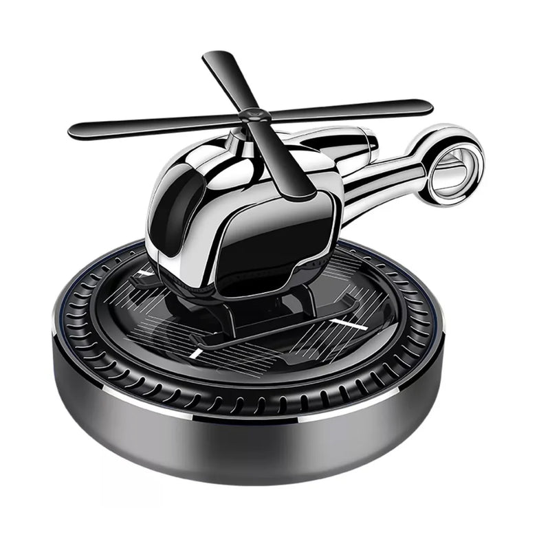 Ambientador Solar Para Auto - Helicóptero