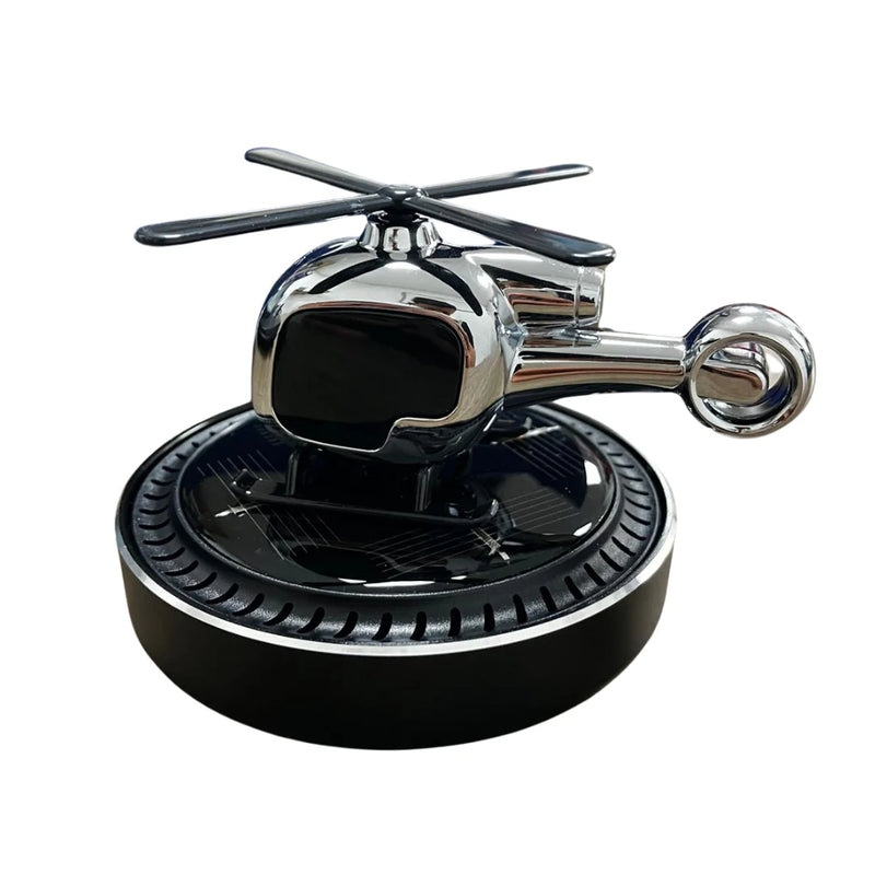 Ambientador Solar Para Auto - Helicóptero