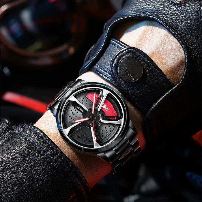 Reloj Estilo Llanta: Para los Amantes de los Autos y la Moda