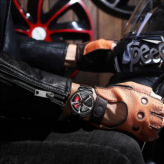 Reloj Estilo Llanta: Para los Amantes de los Autos y la Moda