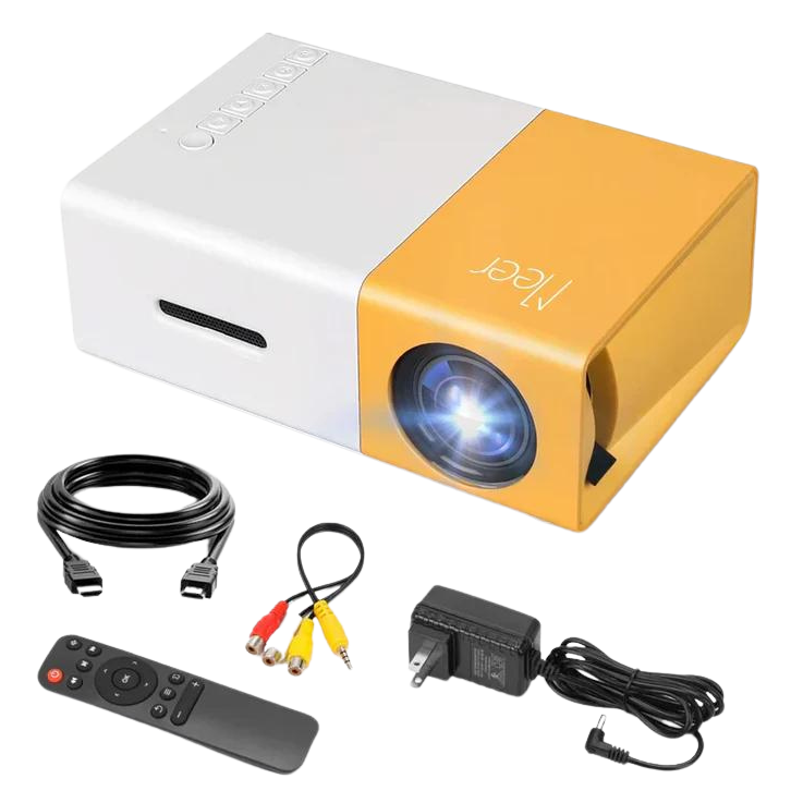 Mini Proyector 4K - ¡Sumérgete en la magia del cine donde quieras!