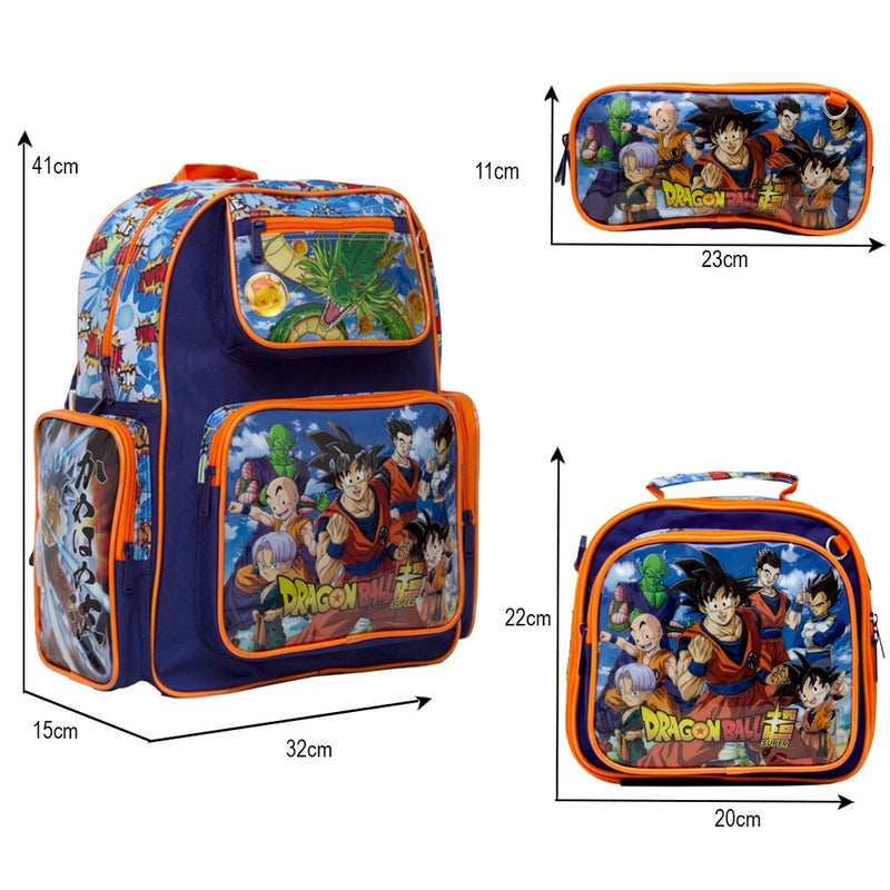 Kit Morral Escolar Dragon Ball