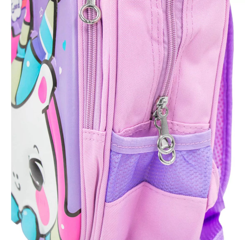 Mochila Escolar Infantil Amigos Animalitos