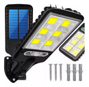 Lámpara Solar con Sensor de Movimiento y Control