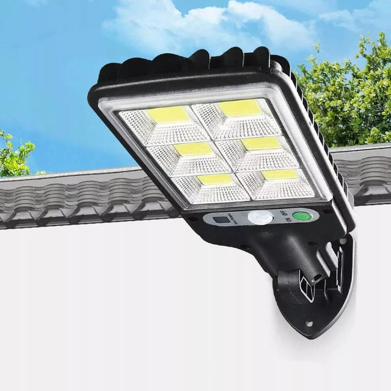 Lámpara Solar con Sensor de Movimiento y Control