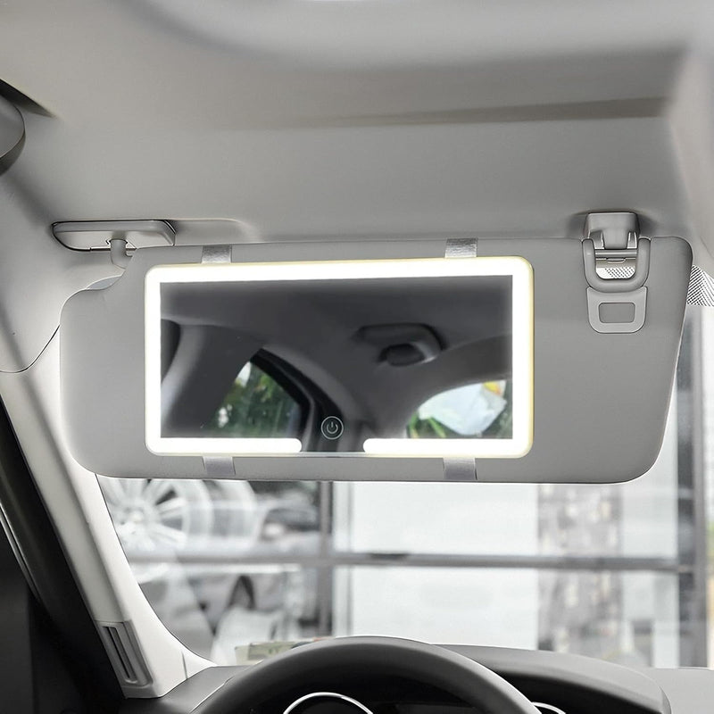 Espejo Luz LED para Parasol de Auto