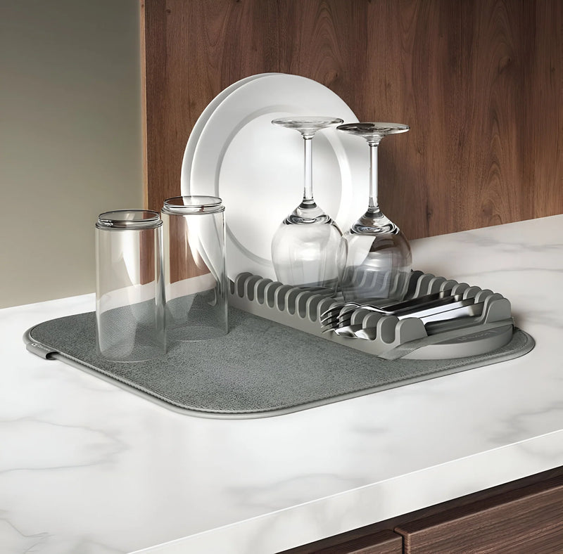 Escurridor de Platos con Tapete Absorbente