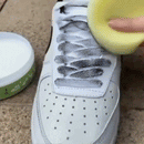 Crema Multi-Funcional para Limpieza de Zapatos Blancos