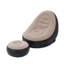 Puff Ultra Lounge - Sofá Inflable de Aire con Asiento Apoya Pies